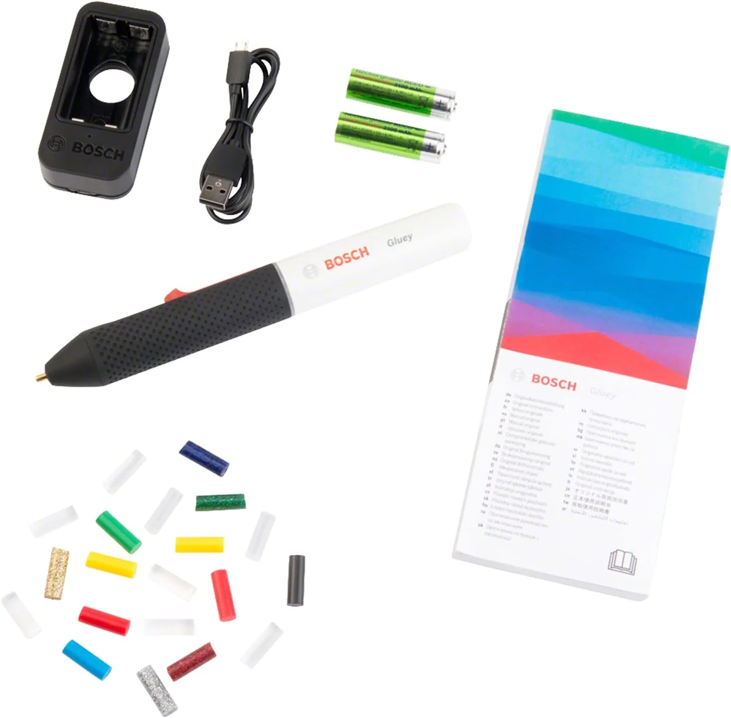 چسب حرارتی بوش مدل GLUEY خاکستری دودی