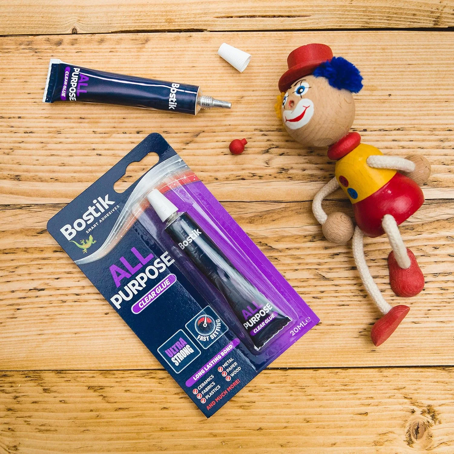 چسب همه کاره بوستیک، چسب شفاف برای تعمیرات جزئی خانگی، 20 میلی لیتر چسب همه کاره بوستیک، چسب شفاف برای تعمیرات جزئی خانگی، 20 میلی لیتر