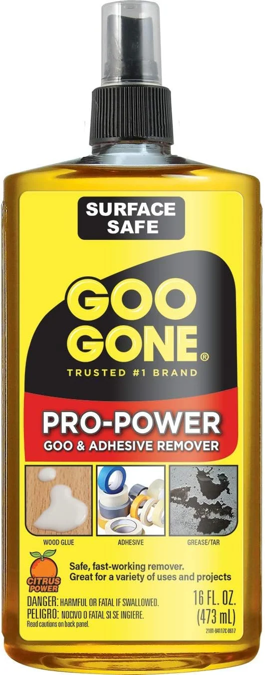 مایع پاک کننده چسب و لکه های سخت Goo Gone Pro-Power - حجم 473 میلی لیتر