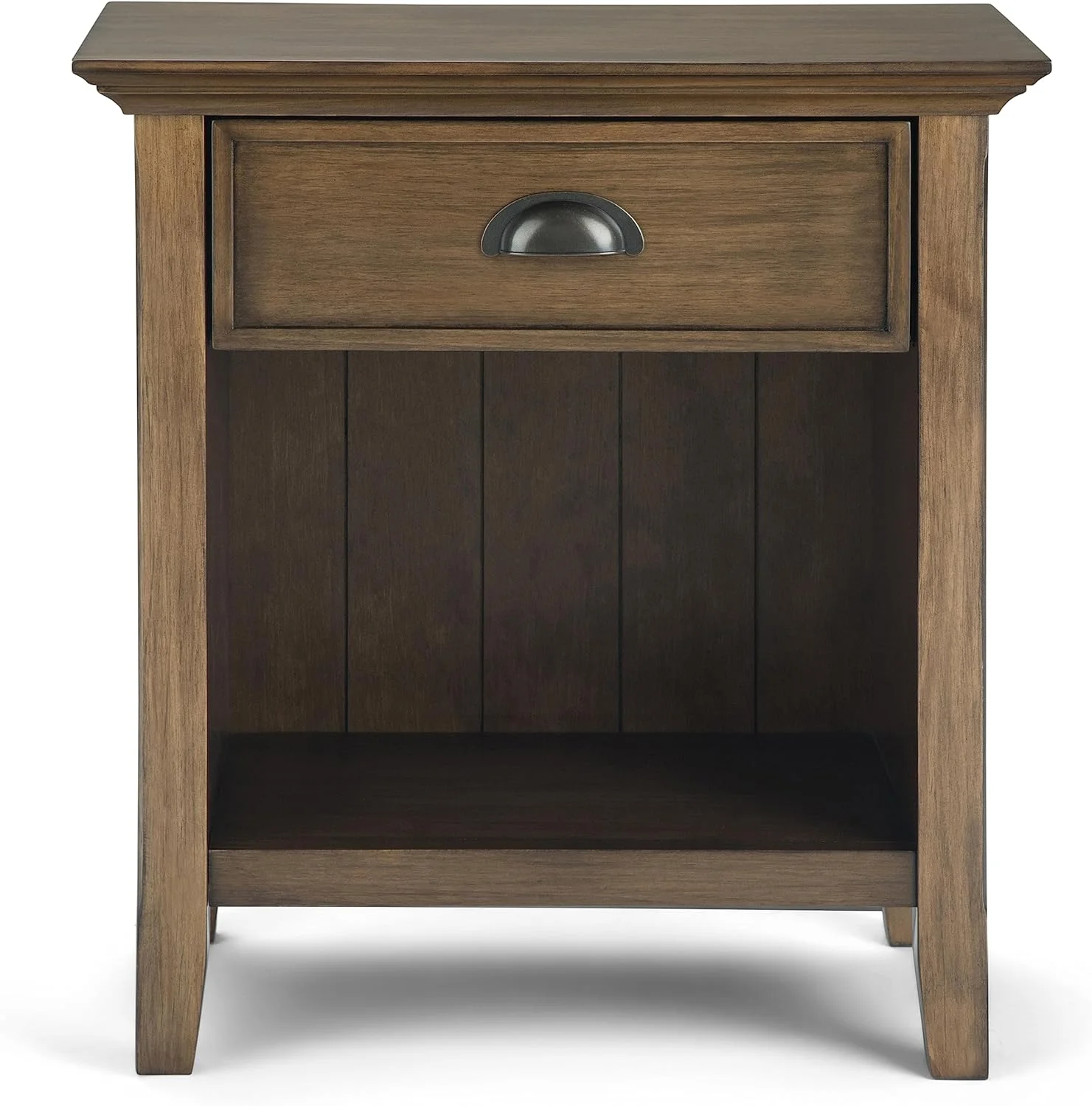 میز پاتختی چوبی روستیک Simpli Home 3AXCACA-02RNAB Acadian با عرض 60 سانتی متر، رنگ قهوه ای طبیعی روستیک میز پاتختی چوبی روستیک Simpli Home 3AXCACA-02RNAB Acadian با عرض 60 سانتی متر، رنگ قهوه ای طبیعی روستیک