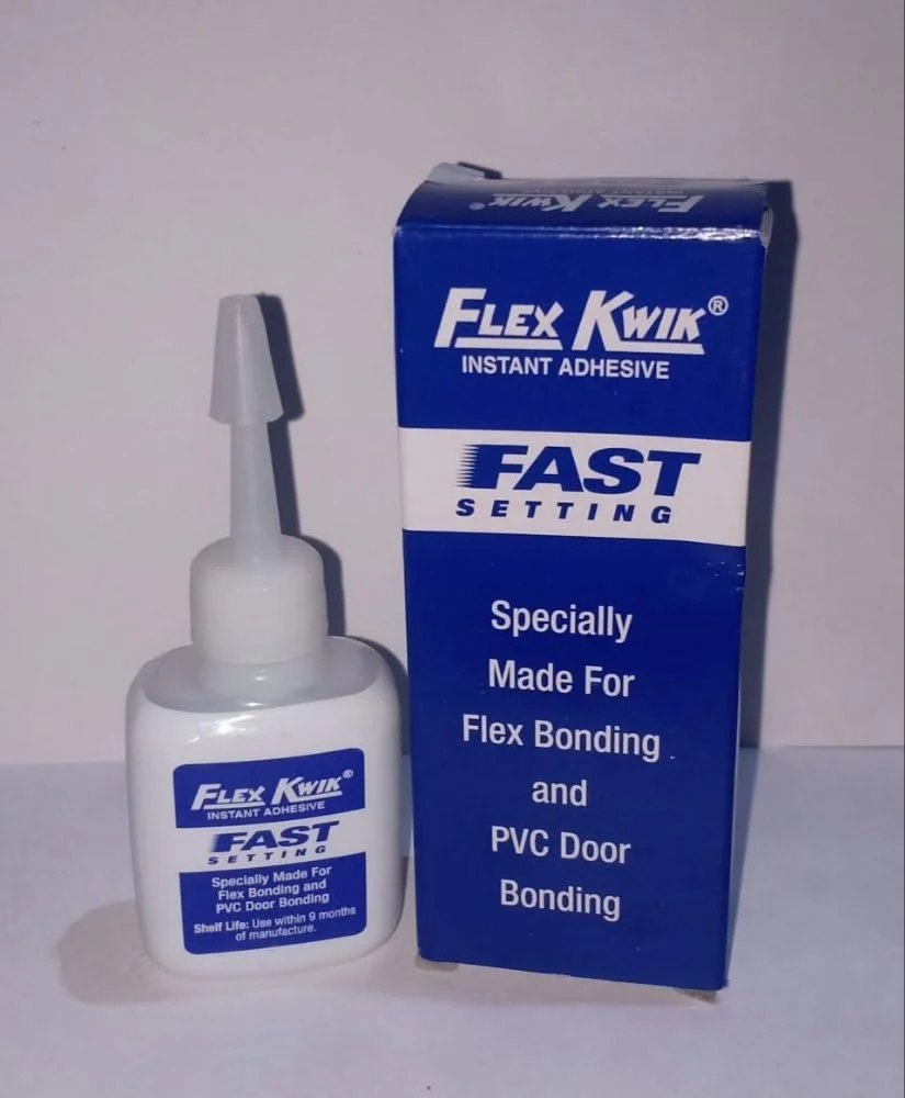 چسب قطره ای فوق العاده قوی FLEXKWIK، شفاف، چسبی، چسب قطره ای، شفاف، خشک شدن سریع