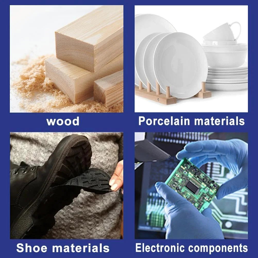 چسب قطره ای 502، چسب فوری سریع خشک شونده، چسب سیانواکریلات قوی، اتصال سریع چرم، لاستیک، فلز و غیره، برای استفاده روزانه در دفتر، استفاده آسان - 2 عدد