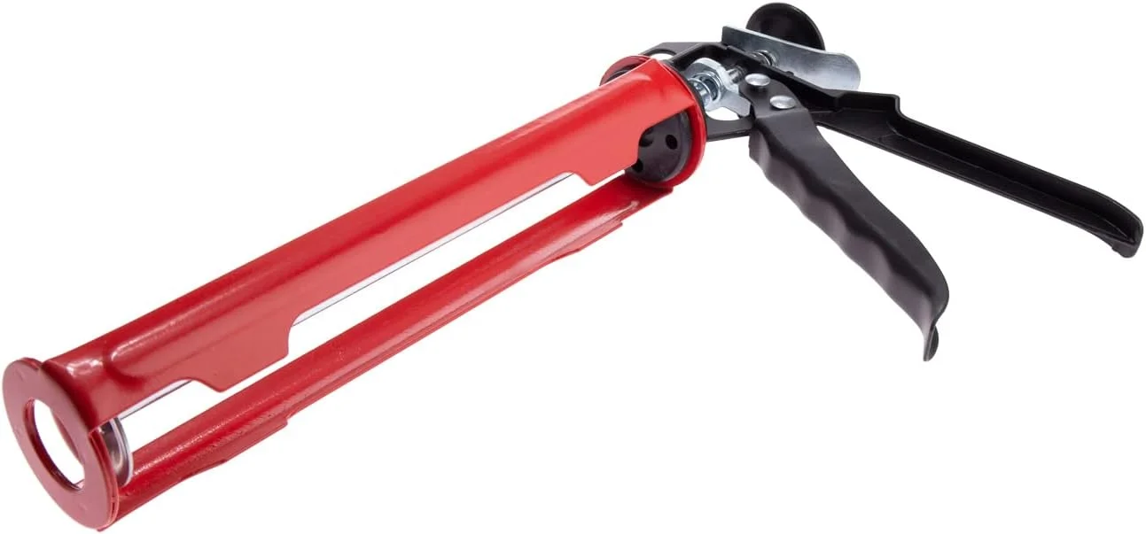 تفنگ درزگیری سنگین هانتر با ساختار بادوام، طراحی آسان برای استفاده و دستگیره راحت برای استفاده دقیق از درزگیرها و چسب ها بر روی طیف گسترده ای از مواد