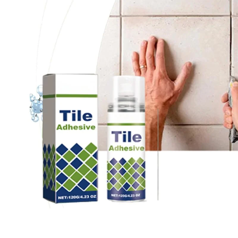 چسب تعمیر کاشی KASTWAVE، چسب سرامیک قوی 120 گرمی، چسب بتن سفید چند منظوره با استفاده آسان، بتونه پرکننده بازسازی خانه، برای تعمیر کف، کاشی های شل، چوب، LVT، لمینت خود تراز شونده