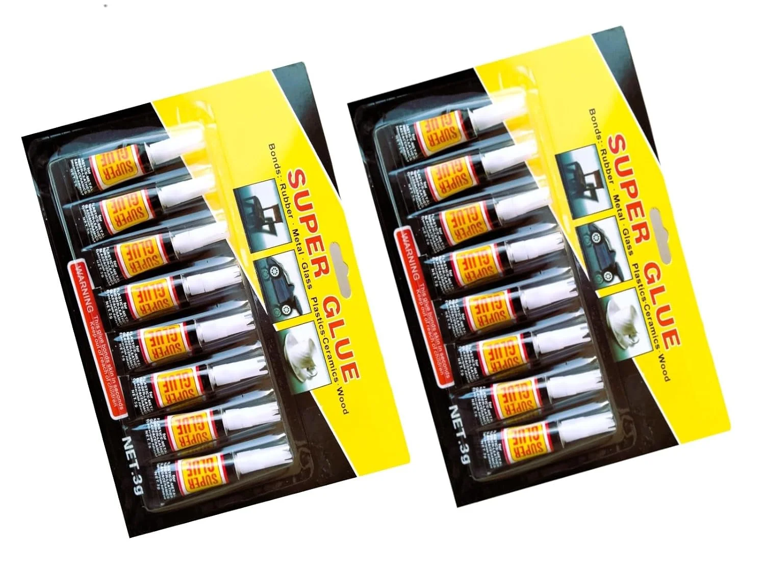 چسب قطره ای پریمبلی – چسب قوی چند منظوره | بسته 2 عددی اتصال فوری (16 تیوب، 3 گرمی) | چسب سیانواکریلات شفاف و سریع خشک شونده برای چوب، پلاستیک، فلز، شیشه، سرامیک و تعمیرات DIY چسب قطره ای پریمبلی – چسب قوی چند منظوره | بسته 2 عددی اتصال فوری (16 تیوب، 3 گرمی) | چسب سیانواکریلات شفاف و سریع خشک شونده برای چوب، پلاستیک، فلز، شیشه، سرامیک و تعمیرات DIY