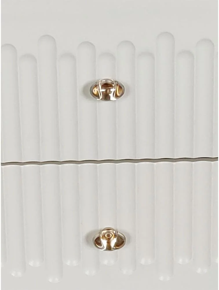 میز کنار تختی 2 کشو دانوب هوم مدل Naples | میز کنار تختی چند منظوره | میز کنار تختی کم جا | مبلمان مدرن برای اتاق خواب، ابعاد L54.7xW39.6xH50cm - بژ/سنگی میز کنار تختی 2 کشو دانوب هوم مدل Naples | میز کنار تختی چند منظوره | میز کنار تختی کم جا | مبلمان مدرن برای اتاق خواب، ابعاد L54.7xW39.6xH50cm - بژ/سنگی