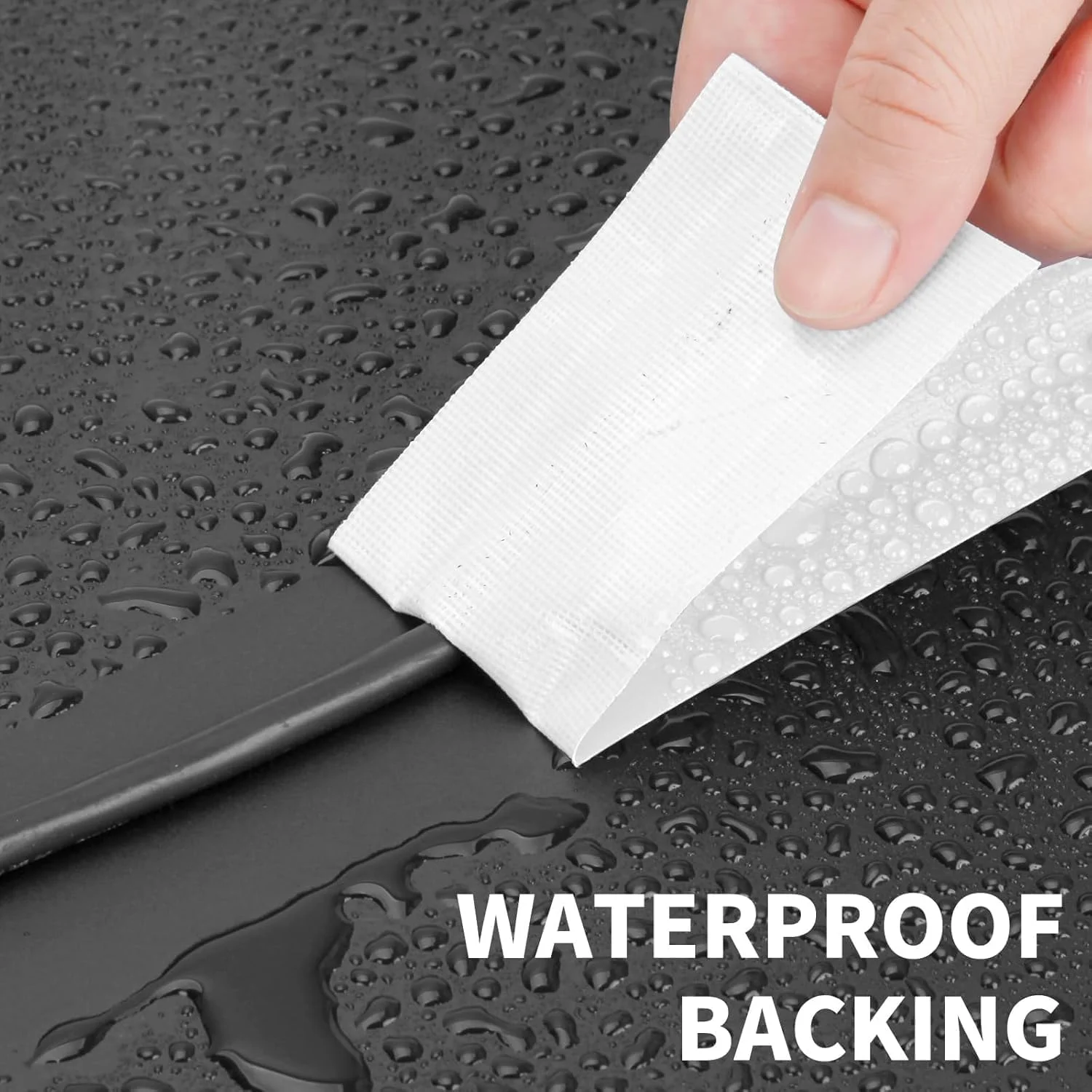 نوار چسب لوله کشی حرفه ای و سنگین، سفید، 5 سانتی متر x 10 متر، ضد آب، چسبندگی قوی، بدون اثر چسب، پاره شدن آسان با دست برای مصارف صنعتی، حرفه ای، تعمیرات منزل، صنایع دستی داخلی، بسته بندی، HV (2 رول)