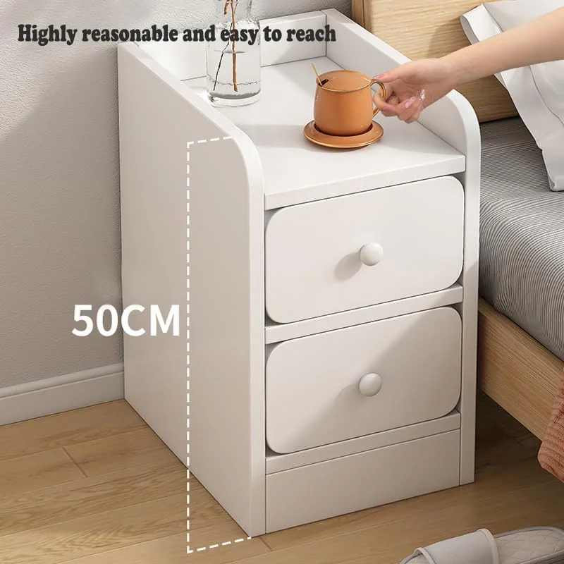 میز کنار تختی Fohome با 2 کشو، میز کنار تختی مدرن، میز کنار تخت خواب، میز کنار تختی چوبی، میز انتهایی مدرن برای اتاق خواب، خوابگاه و فضاهای کوچک، میز شب (سفید) میز کنار تختی Fohome با 2 کشو، میز کنار تختی مدرن، میز کنار تخت خواب، میز کنار تختی چوبی، میز انتهایی مدرن برای اتاق خواب، خوابگاه و فضاهای کوچک، میز شب (سفید)