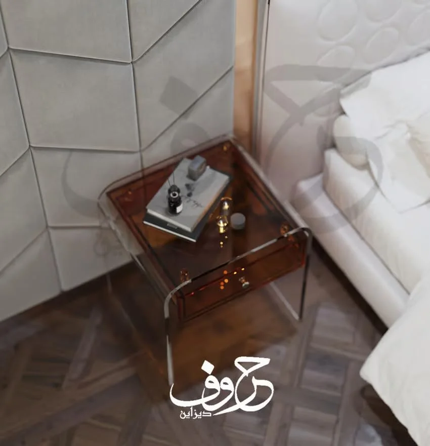 میز پاتختی اکریلیک لوکس Horoof Home® - میز عسلی پلکسی مدرن با کشو، ضخامت 1.2 سانتی متر | مبلمان شیک کنار تختی، ST007 میز پاتختی اکریلیک لوکس Horoof Home® - میز عسلی پلکسی مدرن با کشو، ضخامت 1.2 سانتی متر | مبلمان شیک کنار تختی، ST007