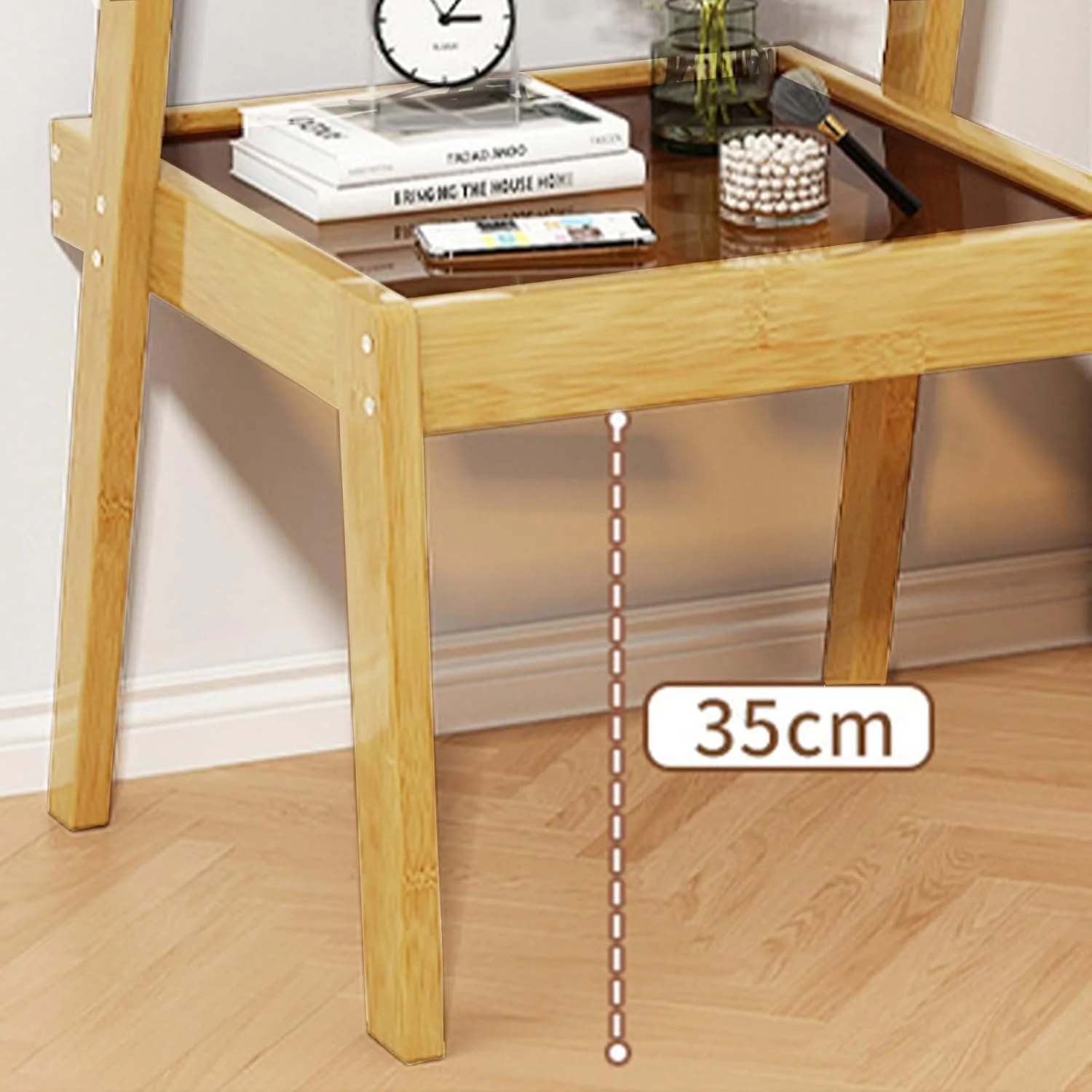 میز پاتختی مدرن اواسط قرن KEPFITESE - میزهای عسلی بوهو با تزیین شیشه بامبو - میزهای قهوه خوری وینتیج برای اتاق نشیمن، فضاهای کوچک و اتاق خواب (بژ) میز پاتختی مدرن اواسط قرن KEPFITESE - میزهای عسلی بوهو با تزیین شیشه بامبو - میزهای قهوه خوری وینتیج برای اتاق نشیمن، فضاهای کوچک و اتاق خواب (بژ)