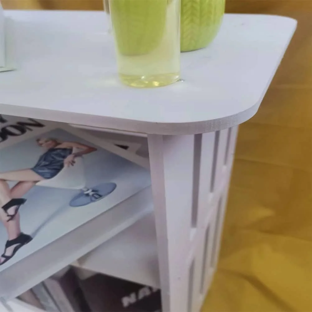 میز عسلی KCOMPT، میزهای کوچک و زیبای کنار تختی مناسب فضاهای کوچک، قفسه ذخیره سازی سفید رنگ کنار تخت برای دفتر، اتاق نشیمن، اتاق خواب (OS-IF9T-RZPT) میز عسلی KCOMPT، میزهای کوچک و زیبای کنار تختی مناسب فضاهای کوچک، قفسه ذخیره سازی سفید رنگ کنار تخت برای دفتر، اتاق نشیمن، اتاق خواب (OS-IF9T-RZPT)