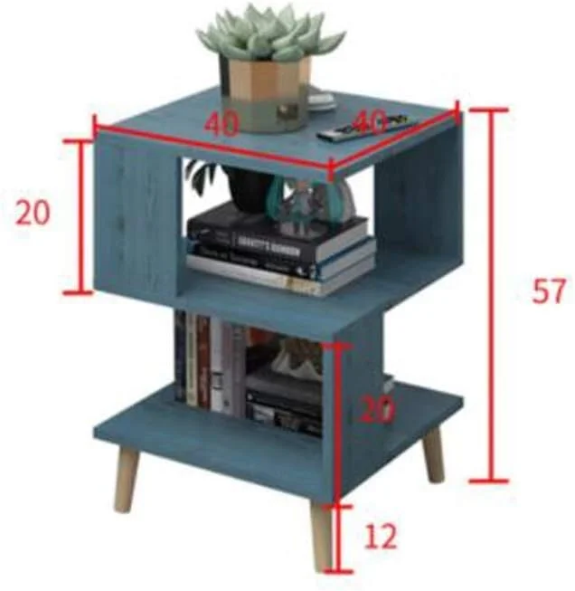 میز عسلی مربع چوبی جامد KUHYTGW، مدرن، دارای فضای ذخیره سازی، میز قهوه کوچک، کمد کنار تخت خواب، قفسه کنار تخت میز عسلی مربع چوبی جامد KUHYTGW، مدرن، دارای فضای ذخیره سازی، میز قهوه کوچک، کمد کنار تخت خواب، قفسه کنار تخت