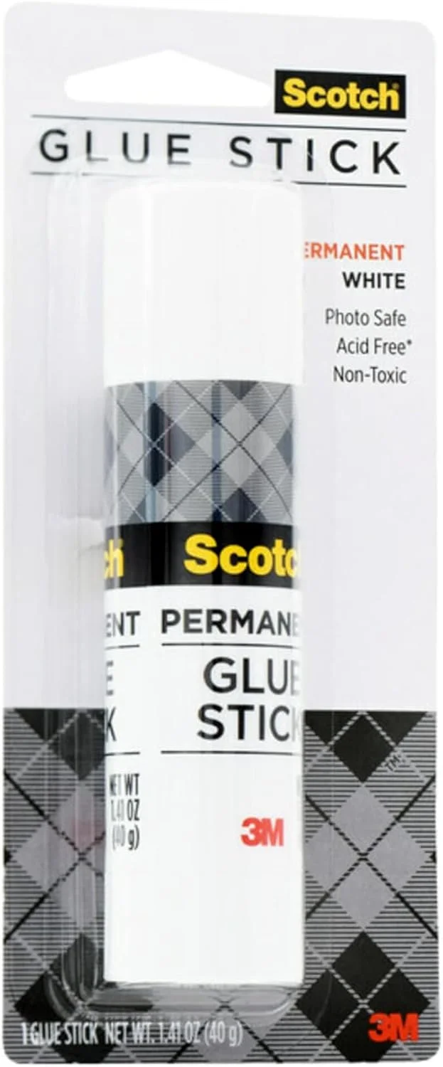 چسب ماتیکی اسکاچ، 40 گرم، 1 عددی، بدون اسید و ایمن برای عکس (003-CFT)