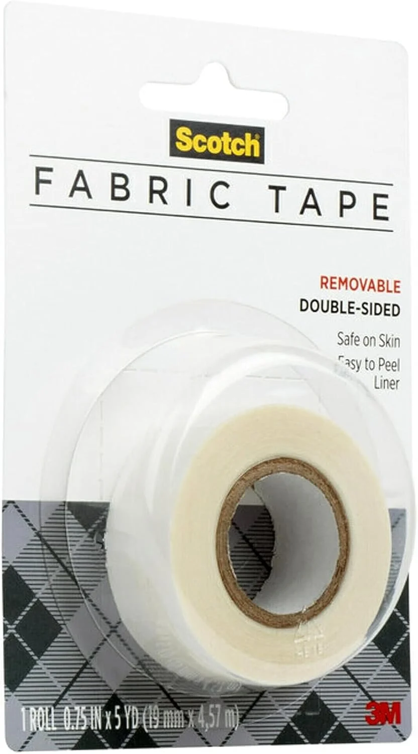 نوار پارچه ای جداشدنی Scotch، 1.9 سانتی متر در 4.57 متر، 1 عدد در بسته، جداشدنی و دو طرفه (FTR-1-CFT) نوار پارچه ای جداشدنی Scotch، 1.9 سانتی متر در 4.57 متر، 1 عدد در بسته، جداشدنی و دو طرفه (FTR-1-CFT)