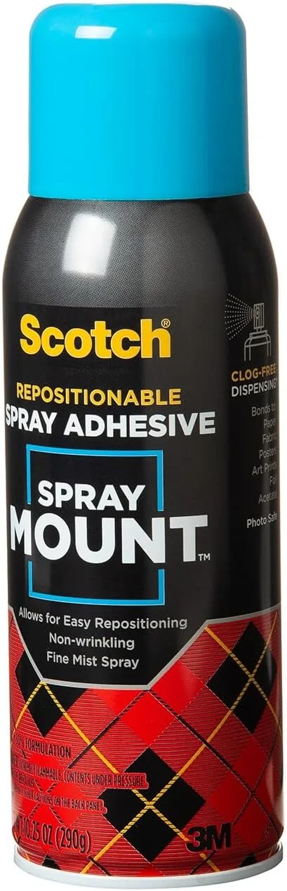 چسب اسپری هنرمند Scotch 6065، 290 گرم، آئروسل با قابلیت جابجایی چسب اسپری هنرمند Scotch 6065، 290 گرم، آئروسل با قابلیت جابجایی