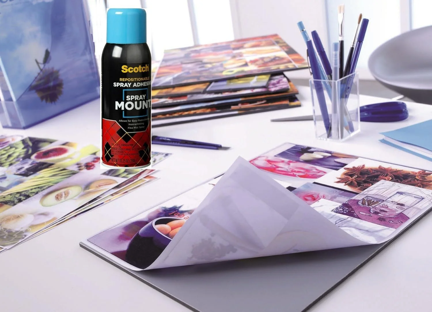 چسب اسپری اسکاچ، 305 گرمی، رنگ شفاف، 1 عدد در بسته | چسب اسپری دائمی | ایده آل برای ماکت ها، ارائه ها، تابلوهای نمایش | چسب هنرمند | چسب | سوپر چسب چسب اسپری اسکاچ، 305 گرمی، رنگ شفاف، 1 عدد در بسته | چسب اسپری دائمی | ایده آل برای ماکت ها، ارائه ها، تابلوهای نمایش | چسب هنرمند | چسب | سوپر چسب