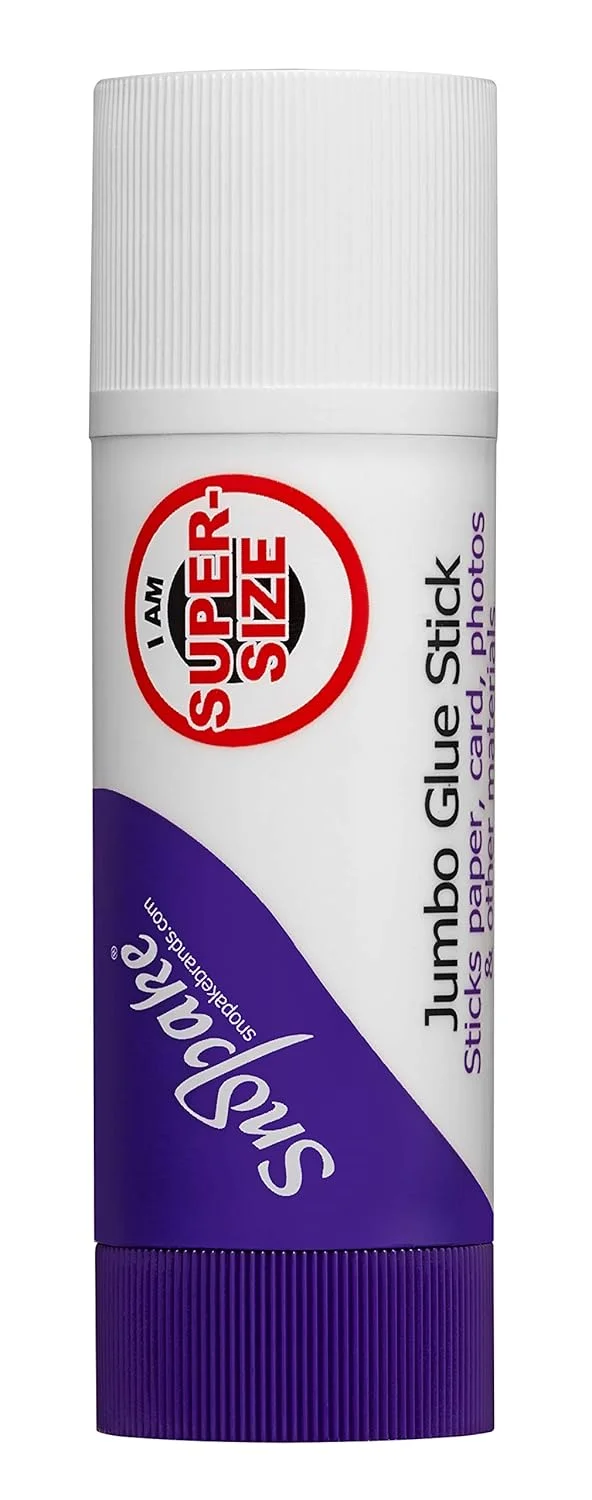 چسب ماتیکی بزرگ 100 گرمی اسنوپیک PVP – ایمن، قابل شستشو و غیر سمی [بسته 1 عددی] 15829