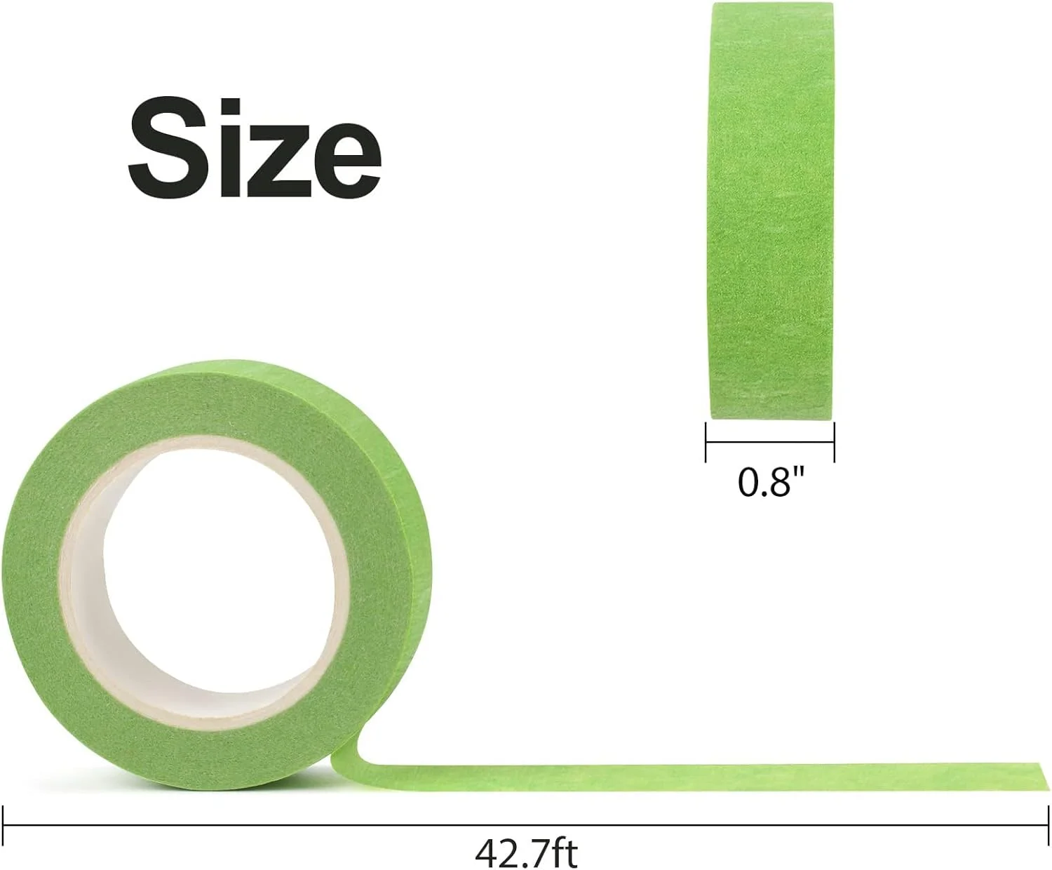 نوار چسب کاغذی رنگی TZAONEN - بسته 12 عددی استیکرهای تزئینی DIY، نوارهای چسب نقاشی برای هنر و صنایع دستی، برچسب زدن