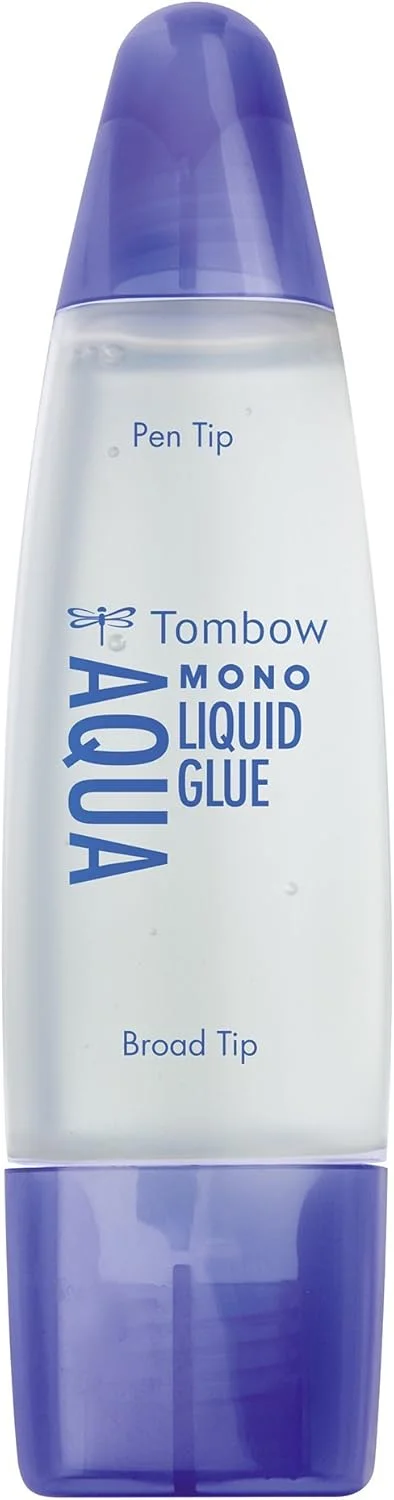 چسب مایع فوق العاده قوی Tombow PT-WTC-10P Aqua با دو سر - بسته 10 عددی