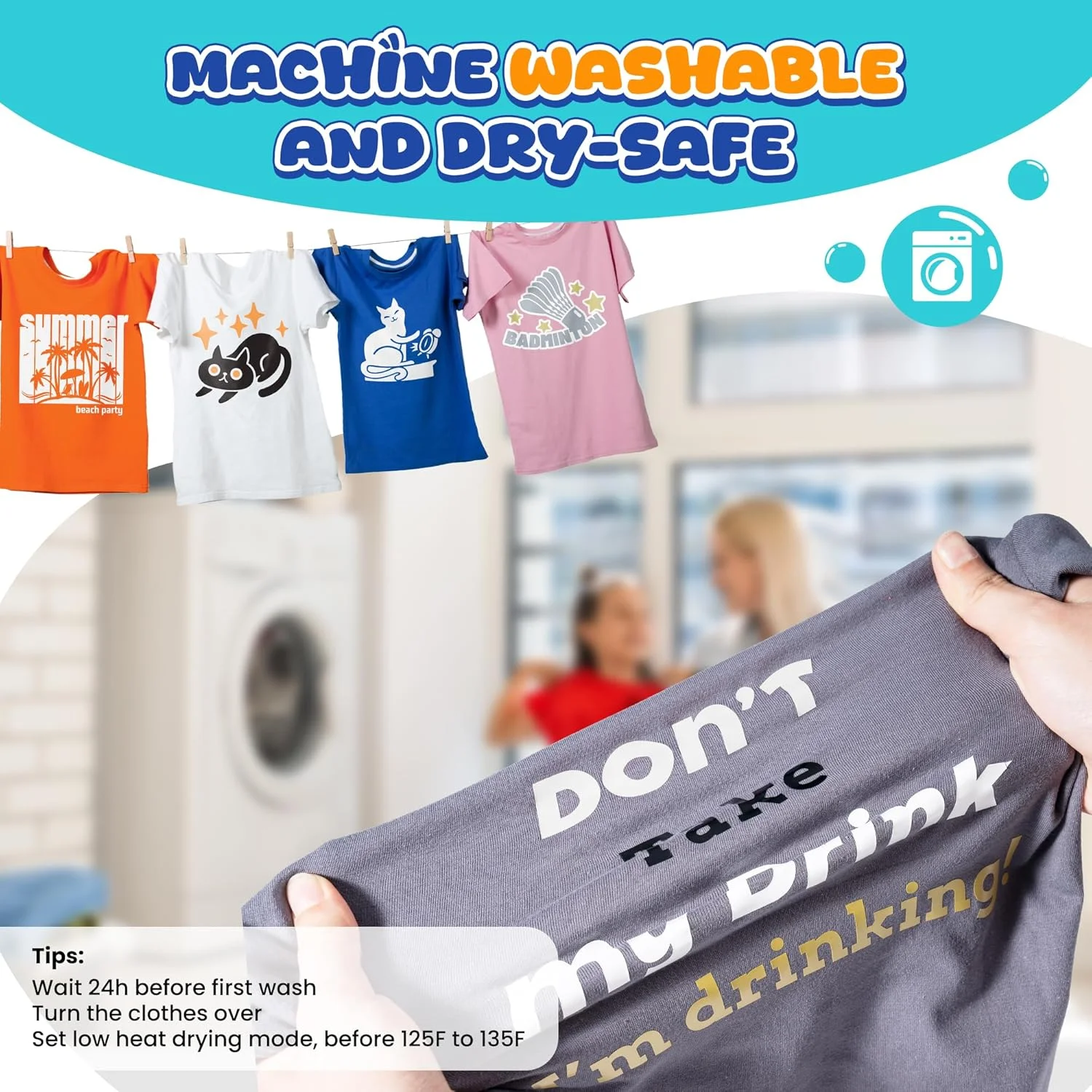 وینیل انتقال حرارت سفید Likcut برای تی‌شرت، 30.5 سانتی‌متر × 2.4 متر، رول وینیل اتویی سازگار با دستگاه برش Likcut، وینیل پرس حرارتی HTV - برش و جدا کردن آسان برای طراحی پارچه