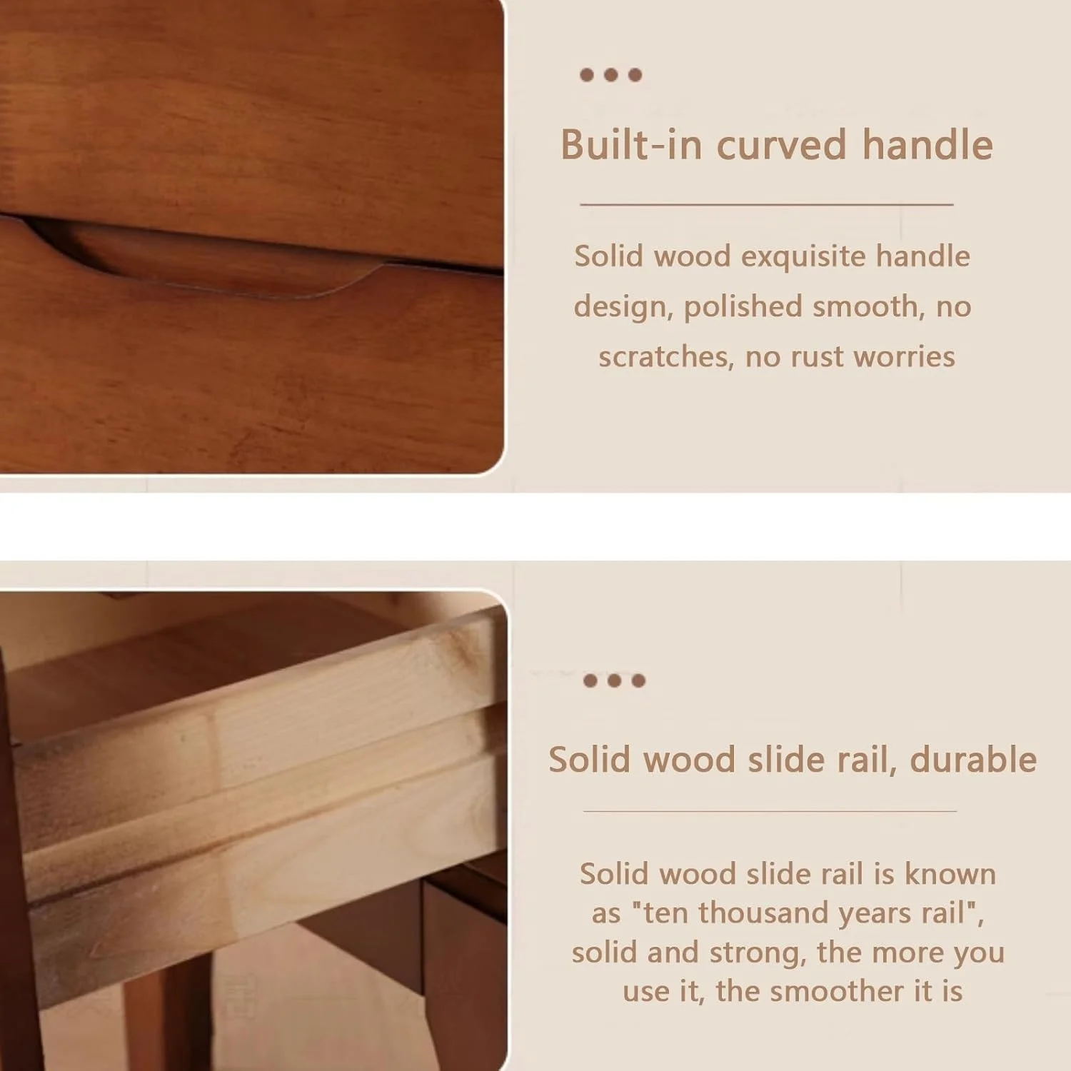 میز کنار تختی چوبی YQMHEZ، میز کنار تخت، کابینت کنار تخت با 3 کشو، میزهای باریک کنار تخت برای اتاق خواب/اتاق نشیمن (سفید، 20 سانتی متر) میز کنار تختی چوبی YQMHEZ، میز کنار تخت، کابینت کنار تخت با 3 کشو، میزهای باریک کنار تخت برای اتاق خواب/اتاق نشیمن (سفید، 20 سانتی متر)