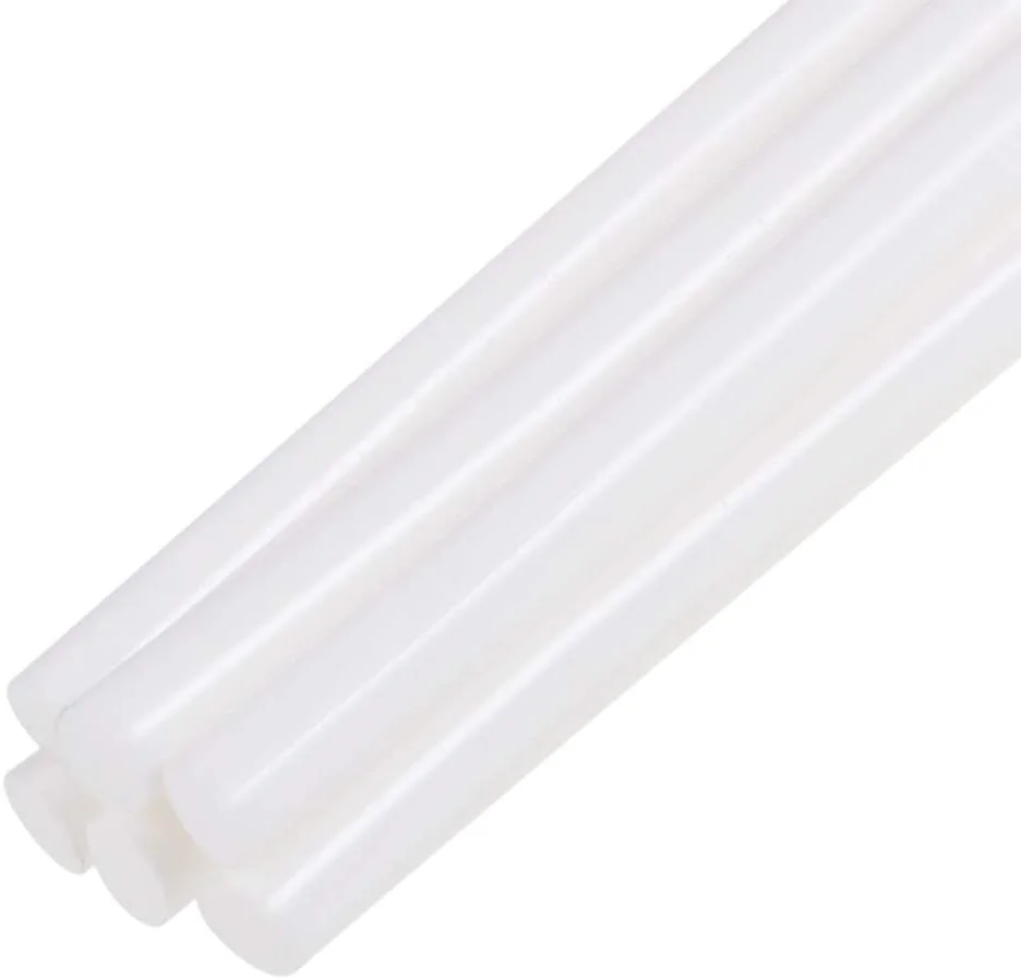 uxcell بسته 6 عددی چسب حرارتی کوچک برای تفنگ چسب، 7x100 میلی متر سفید