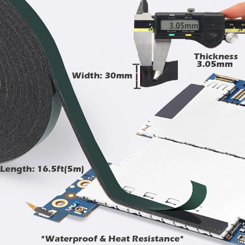 نوار چسب دو طرفه فوق العاده قوی، ضخامت 30 میلی متر، چسب دو طرفه فوم ضد آب و مقاوم در برابر درجه حرارت بالا، نوار چراغ LED خودرو برای دیوارها، صنایع الکترونیک در فضای باز نوار چسب دو طرفه فوق العاده قوی، ضخامت 30 میلی متر، چسب دو طرفه فوم ضد آب و مقاوم در برابر درجه حرارت بالا، نوار چراغ LED خودرو برای دیوارها، صنایع الکترونیک در فضای باز
