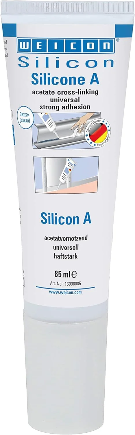 چسب سیلیکون A ویکن | 85 میلی لیتر | شفاف | چسب جهانی فوق العاده الاستیک