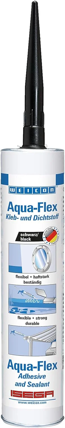 چسب و درزگیر الاستیک خاکستری ویکن آکوا-فلکس