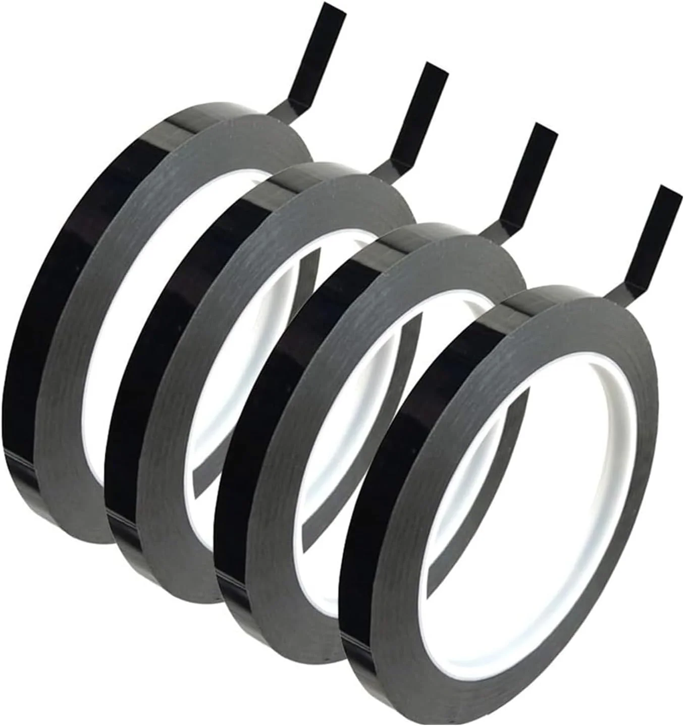 نوار نمودار زلیا 4 عددی، وینیل خود چسب تخته وایت برد 6 میلی متر * 50 متر برای خط کشی تخته پاک کن خشک (مشکی) نوار نمودار زلیا 4 عددی، وینیل خود چسب تخته وایت برد 6 میلی متر * 50 متر برای خط کشی تخته پاک کن خشک (مشکی)