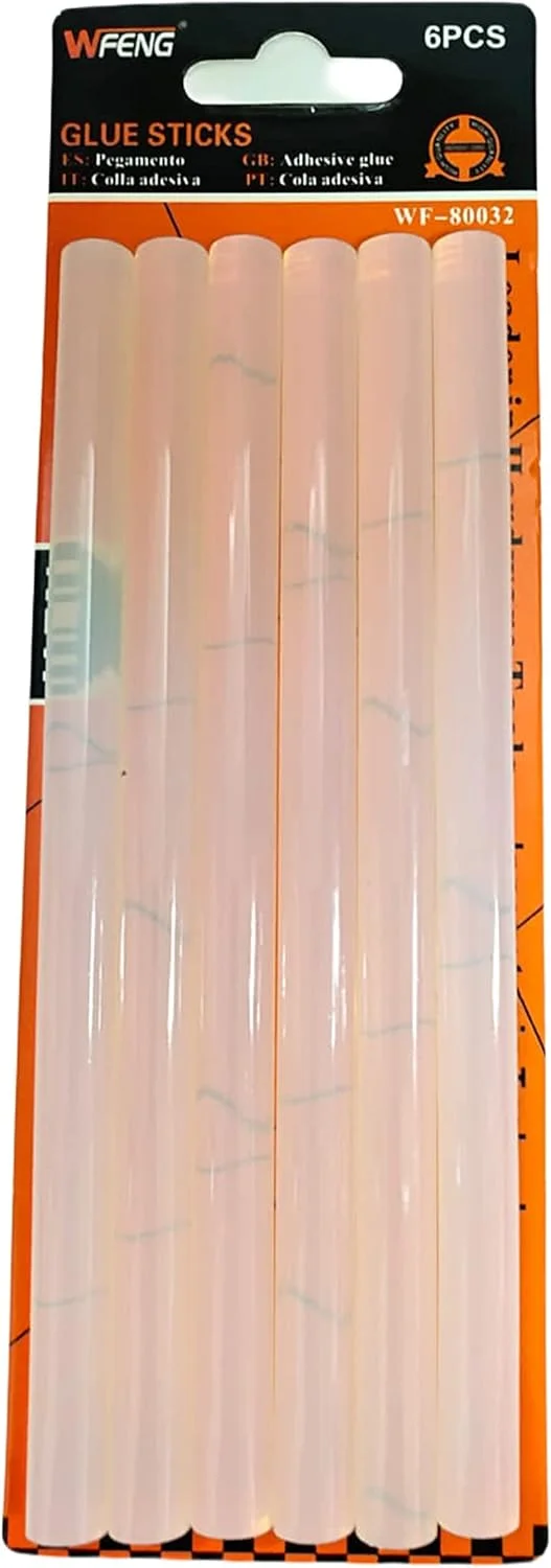 چسب ماتیکی Wfeng، 6 عددی، شفاف چسب ماتیکی Wfeng، 6 عددی، شفاف
