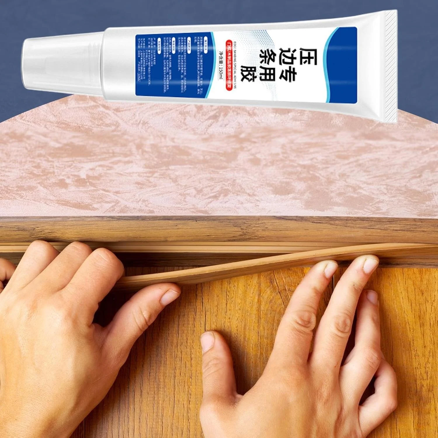 چسب چوب برای مبلمان سنگین - چسب ساختمانی 150 میلی لیتری، چسب ضد جداشدگی قوی برای نوار لبه، فلز، چوب، تعمیر نجاری، پروژه های کابینت صنایع دستی
