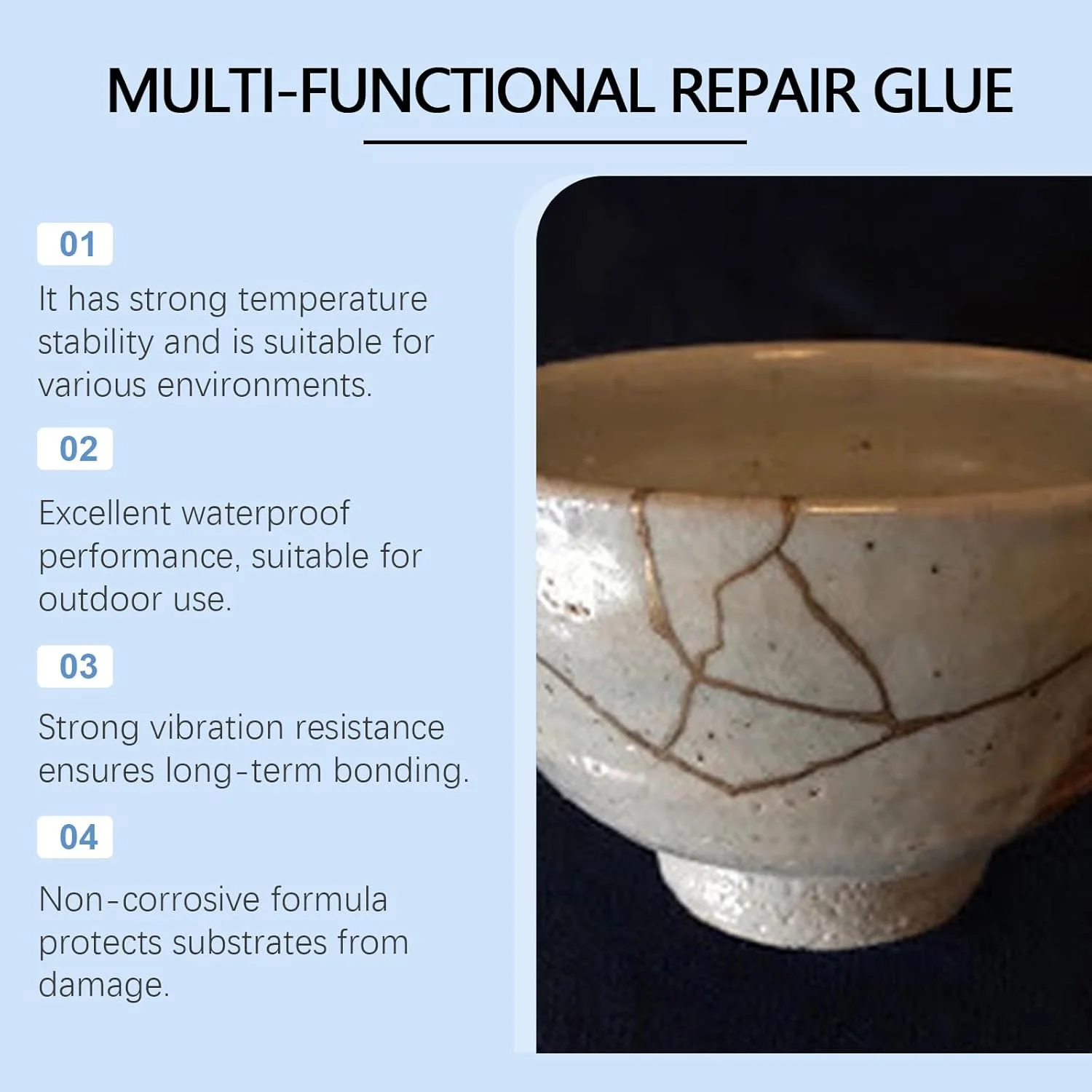 چسب روغنی جوشکاری با قدرت بالا، تعمیر سریع و چسبندگی قوی برای کفش، فلز، پلاستیک، چوب، چرم، شیشه - چسب چند منظوره برای مصارف خانگی و صنایع دستی چسب روغنی جوشکاری با قدرت بالا، تعمیر سریع و چسبندگی قوی برای کفش، فلز، پلاستیک، چوب، چرم، شیشه - چسب چند منظوره برای مصارف خانگی و صنایع دستی