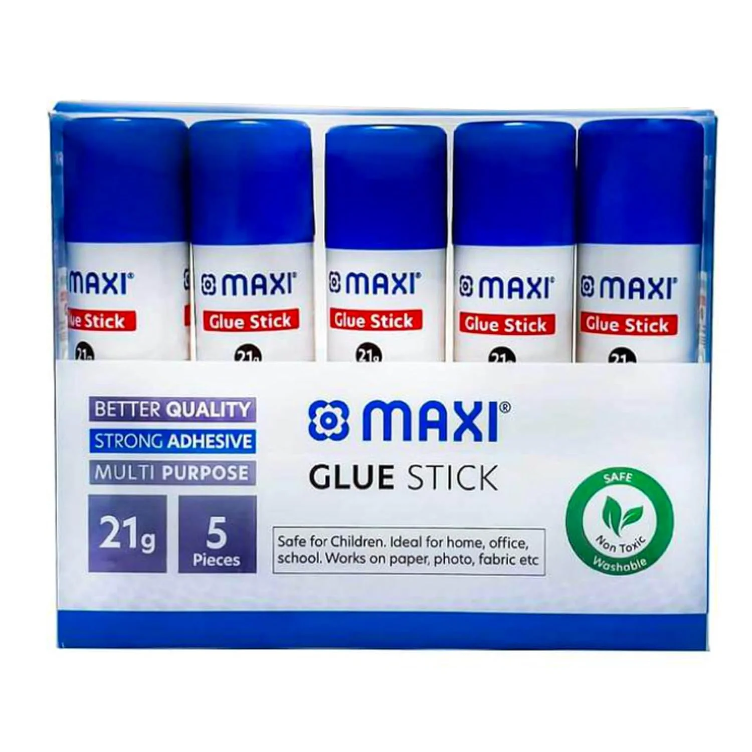 چسب ماتیکی بزرگ VersaMarts مدل Pet 21G – بسته 5 عددی، ایمن برای کودکان، چسب چند منظوره