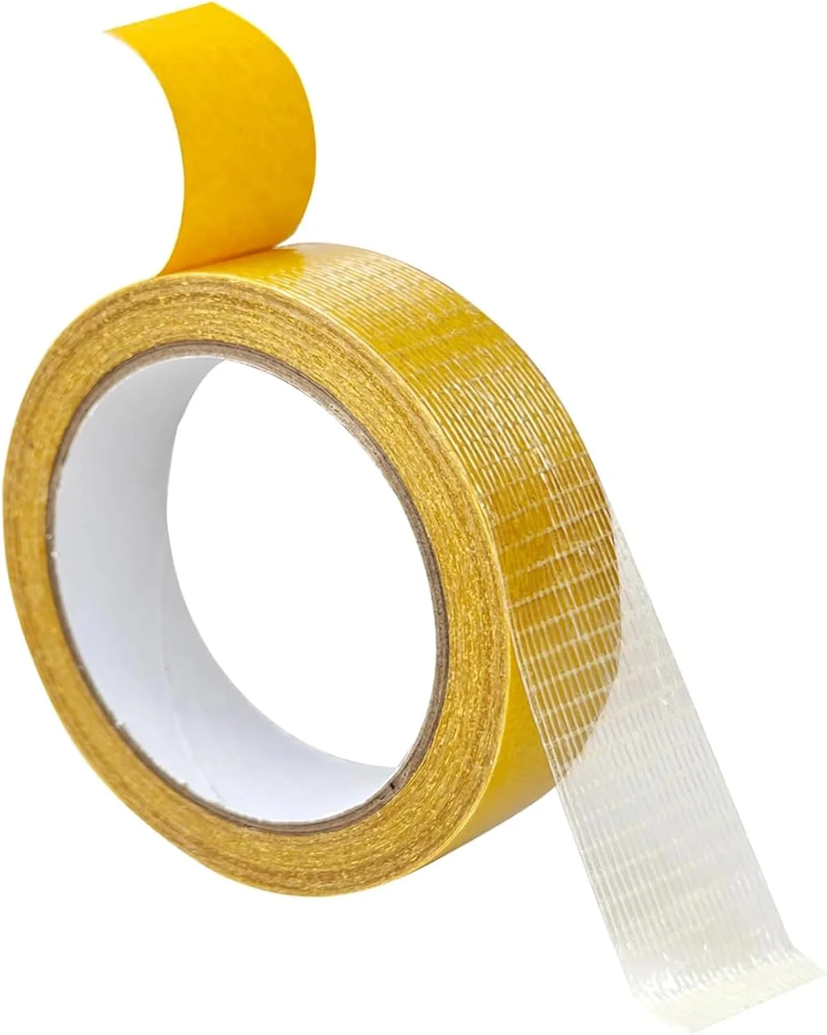 نوار پارچه ای دو طرفه چند منظوره Weishuo، نوار فرش بادوام، نوار شفاف برای لباس، نوار دو طرفه چسب قوی، بدون باقی مانده چسب، چسبندگی بالا، 2.5 سانتی متر در 10 متر