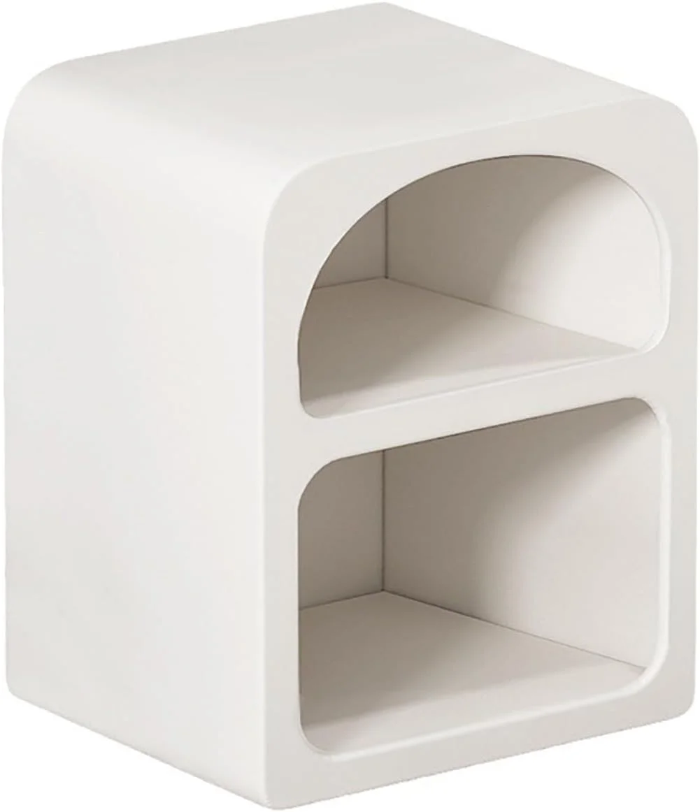 میز کنار تختی ZMNXAS مدل Cave، میز کنار تخت خواب مدرن و ساده، میز انتهایی با فضای ذخیره سازی باز برای خانه، لوازم جانبی اتاق خواب، دفتر، اتاق نشیمن میز کنار تختی ZMNXAS مدل Cave، میز کنار تخت خواب مدرن و ساده، میز انتهایی با فضای ذخیره سازی باز برای خانه، لوازم جانبی اتاق خواب، دفتر، اتاق نشیمن