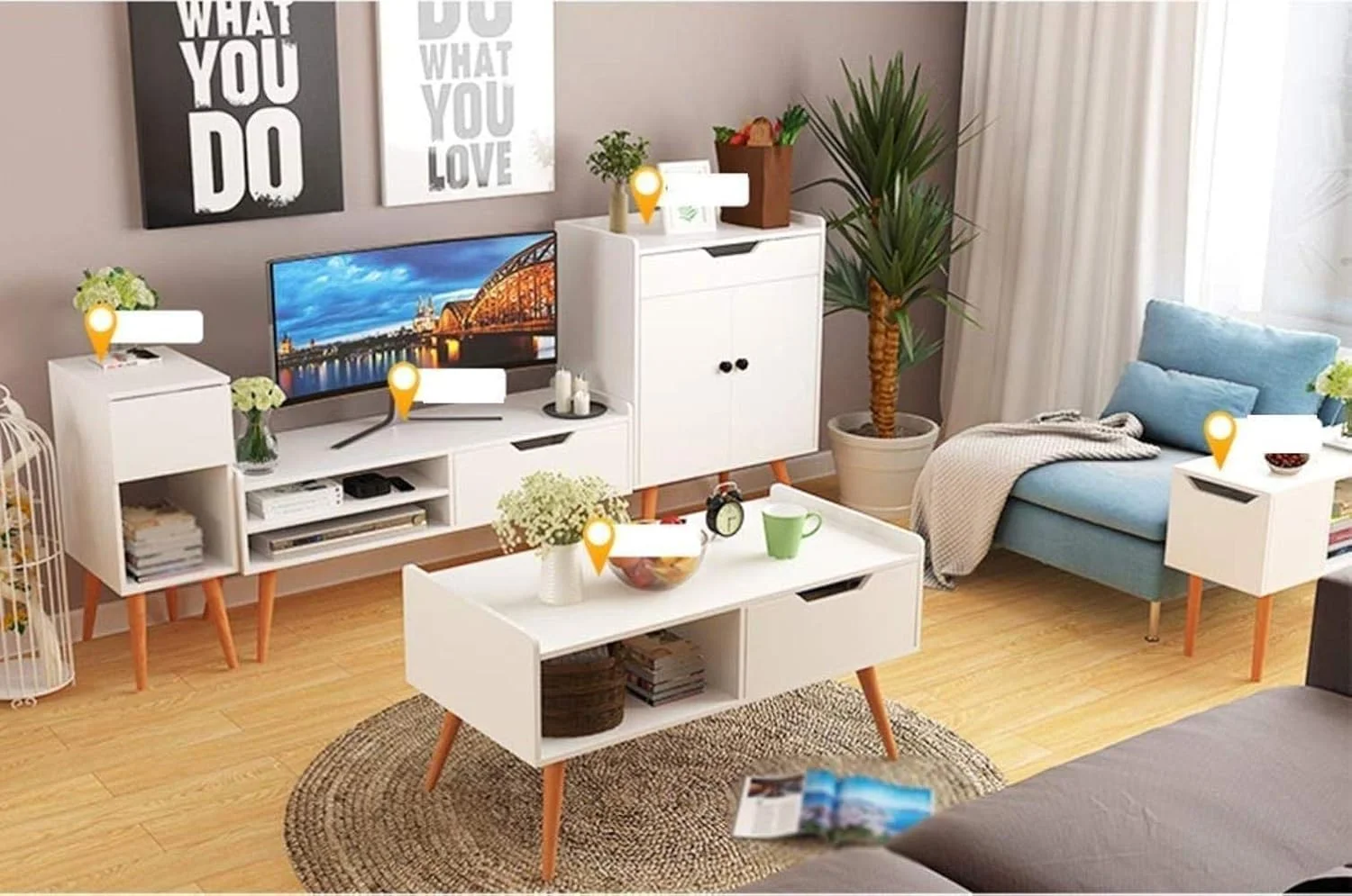 میز کنار تختی ZXM سفید مربع کوچک دارای کشو مناسب برای نگهداری کتاب، مجله، میز چای 40 * 30 * 60 سانتی متر میز کنار تختی ZXM سفید مربع کوچک دارای کشو مناسب برای نگهداری کتاب، مجله، میز چای 40 * 30 * 60 سانتی متر