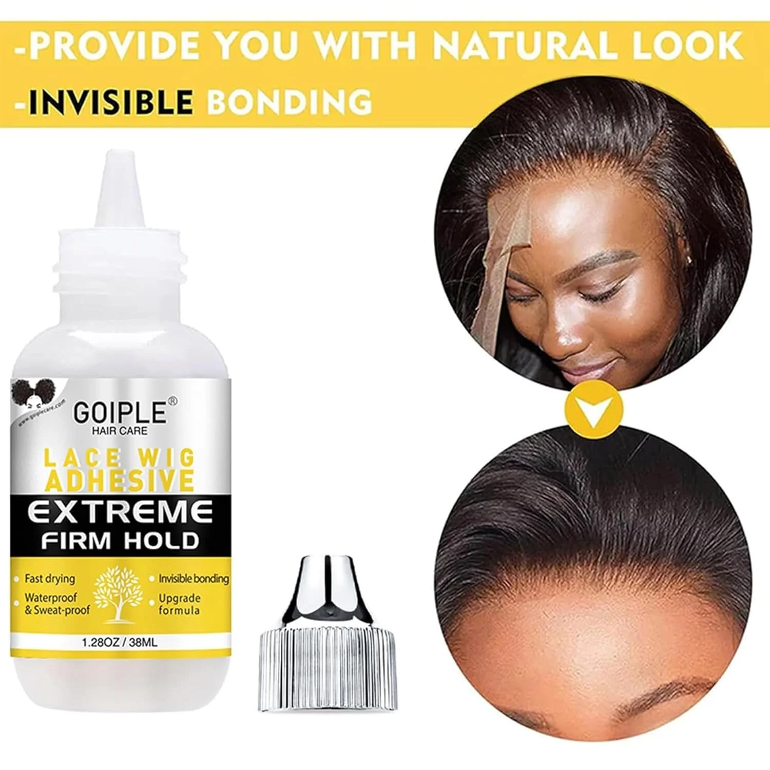 کیت چسب کلاه گیس توری، چسب جلوی توری برای کلاه گیس، چسب با قدرت چسبندگی بالا برای کلاه گیس و سیستم های مو اتصال نامرئی، چسب مو کلاه گیس، پاک کننده کلاه گیس، استیک واکس مو، نوار لبه، تیغ و کلاه گیس HD