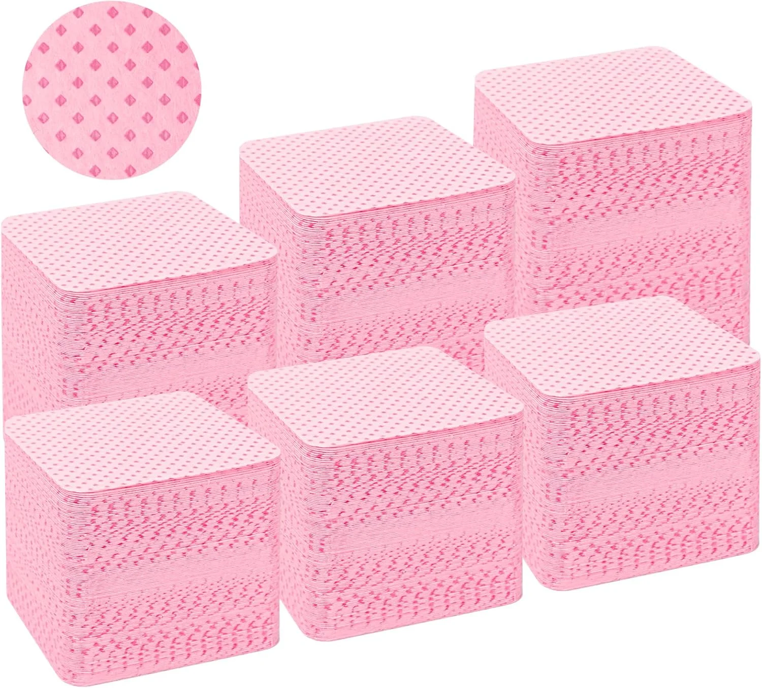 پدهای بدون پرز ناخن، 540 عدد پد پاک کننده لاک ناخن، پدهای فوق العاده نرم و جاذب برای پاک کردن لاک ناخن و اکستنشن مژه برای طراحی ناخن پدهای بدون پرز ناخن، 540 عدد پد پاک کننده لاک ناخن، پدهای فوق العاده نرم و جاذب برای پاک کردن لاک ناخن و اکستنشن مژه برای طراحی ناخن