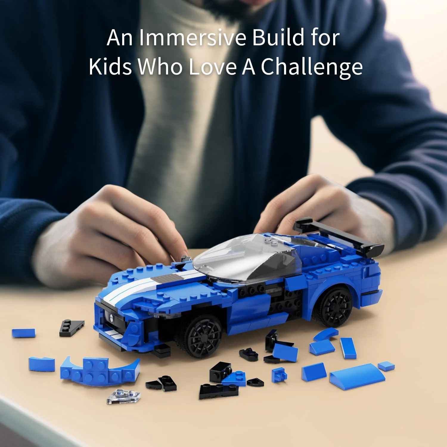 اسباب بازی های ساختنی CaDA STEM برای پسران 6، 8، 9، 10+ ساله، کیت بلوک ماشین کنترلی از راه دور با برنامه APP قابل برنامه ریزی، اسباب بازی های ساختنی RC ورزشی، مدل ماشین 295 قطعه ای هدیه تولد برای کودکان 8+ سال… (آبی) اسباب بازی های ساختنی CaDA STEM برای پسران 6، 8، 9، 10+ ساله، کیت بلوک ماشین کنترلی از راه دور با برنامه APP قابل برنامه ریزی، اسباب بازی های ساختنی RC ورزشی، مدل ماشین 295 قطعه ای هدیه تولد برای کودکان 8+ سال… (آبی)