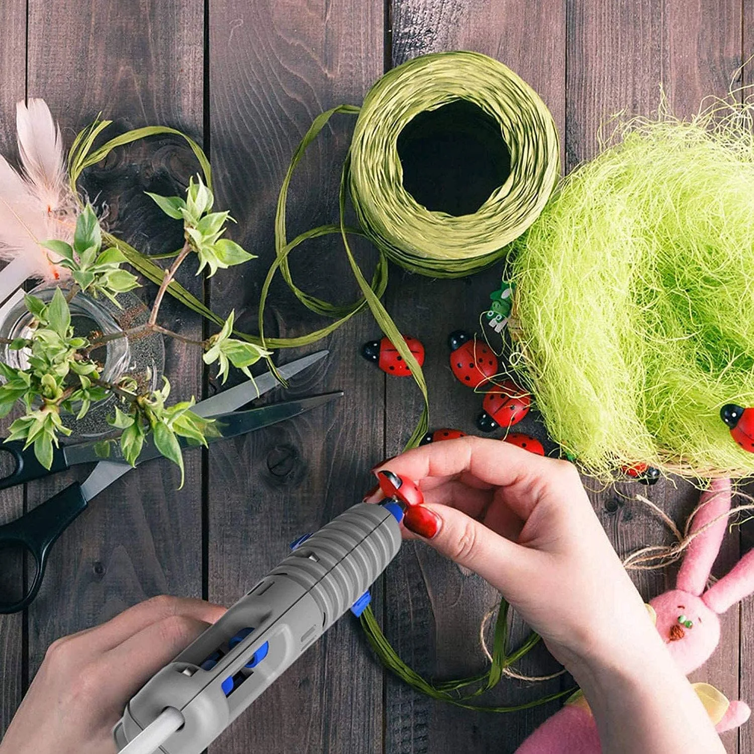 چسب حرارتی، 30 عدد چسب حرارتی 11 میلی متر در 180 میلی متر برای تفنگ چسب حرارتی خانگی و تزئینات دست ساز