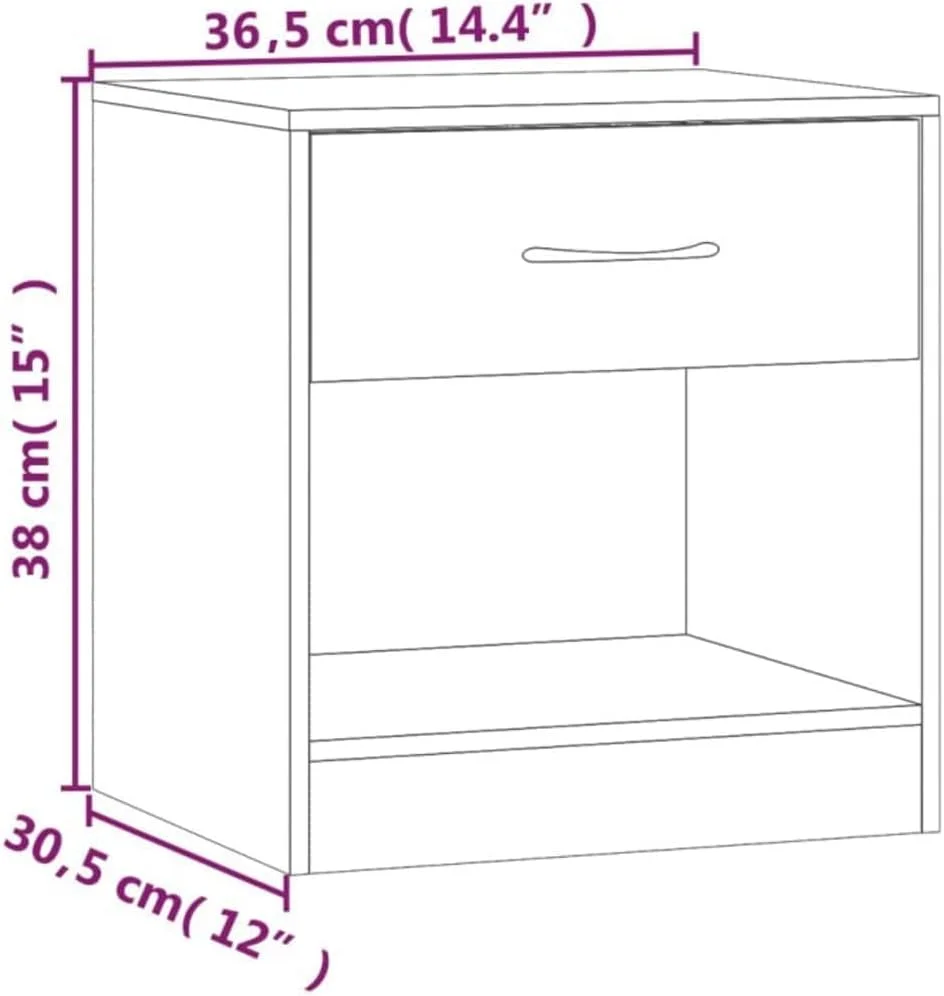 ویدا ایکس ال 2 عدد میز کنار تختی با کشو، مناسب اتاق خواب، نشیمن، مبلمان منزل، میز کنار تخت، میز کشو دار، پایه تلفن، سفید ویدا ایکس ال 2 عدد میز کنار تختی با کشو، مناسب اتاق خواب، نشیمن، مبلمان منزل، میز کنار تخت، میز کشو دار، پایه تلفن، سفید