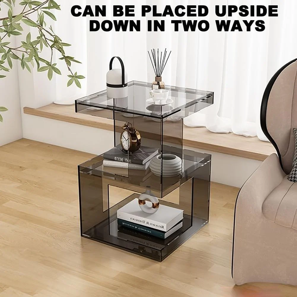 میز عسلی کنار تختی آکریلیک شفاف TT-YEF، میز عسلی مدرن 3 طبقه، میز کنار تختی نمایشگر شفاف رنگارنگ، میز کنار تختی با فضای ذخیره سازی باز، میز عسلی کنار تختی اتاق خواب و حمام، صورتی میز عسلی کنار تختی آکریلیک شفاف TT-YEF، میز عسلی مدرن 3 طبقه، میز کنار تختی نمایشگر شفاف رنگارنگ، میز کنار تختی با فضای ذخیره سازی باز، میز عسلی کنار تختی اتاق خواب و حمام، صورتی