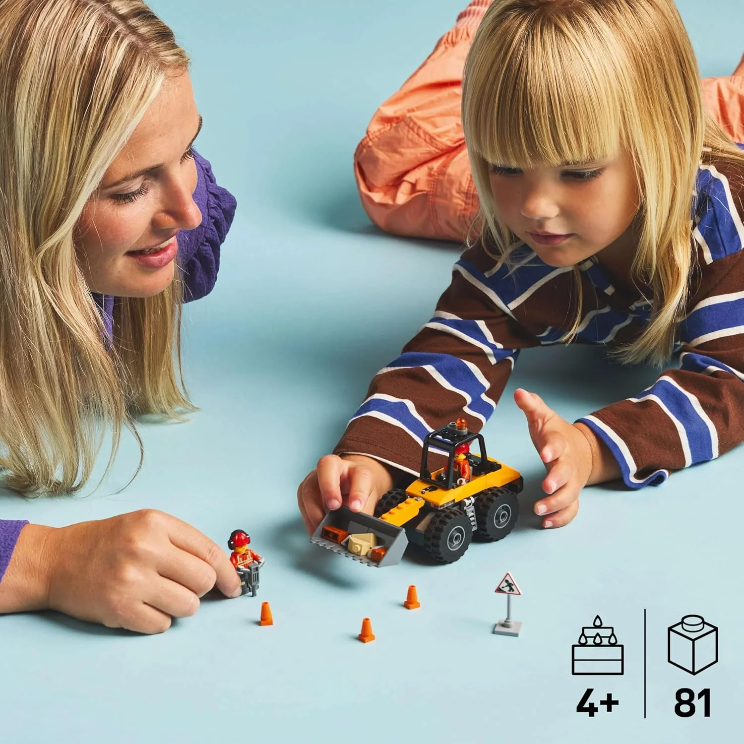 اسباب بازی لودر چرخ دار ساختمانی زرد رنگ LEGO City - مجموعه ساخت وسایل نقلیه برای کودکان نوپا، پسران و دختران 4+ ساله - ایده های هدیه مونته سوری پیش دبستانی - 60450 اسباب بازی لودر چرخ دار ساختمانی زرد رنگ LEGO City - مجموعه ساخت وسایل نقلیه برای کودکان نوپا، پسران و دختران 4+ ساله - ایده های هدیه مونته سوری پیش دبستانی - 60450