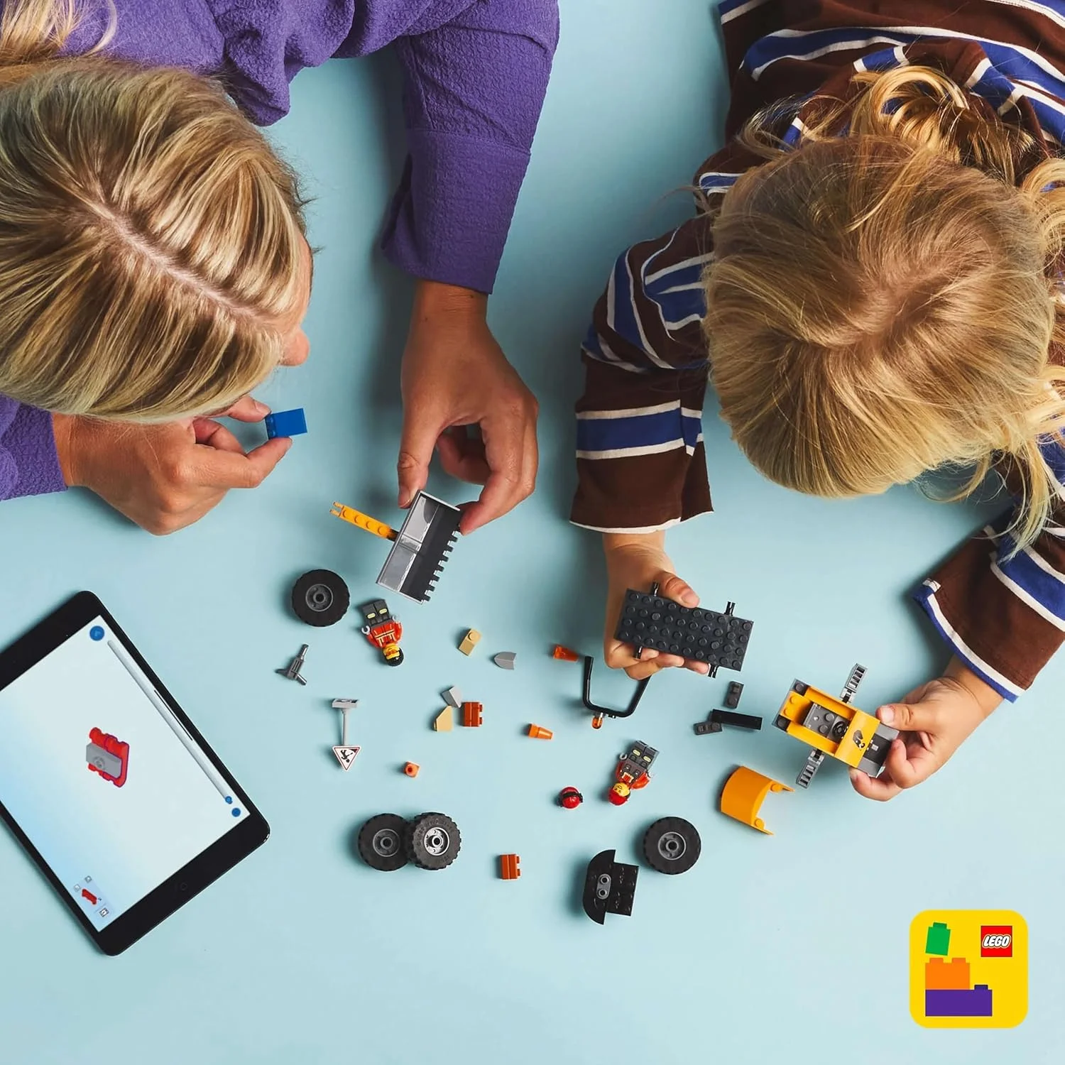 اسباب بازی لودر چرخ دار ساختمانی زرد رنگ LEGO City - مجموعه ساخت وسایل نقلیه برای کودکان نوپا، پسران و دختران 4+ ساله - ایده های هدیه مونته سوری پیش دبستانی - 60450 اسباب بازی لودر چرخ دار ساختمانی زرد رنگ LEGO City - مجموعه ساخت وسایل نقلیه برای کودکان نوپا، پسران و دختران 4+ ساله - ایده های هدیه مونته سوری پیش دبستانی - 60450