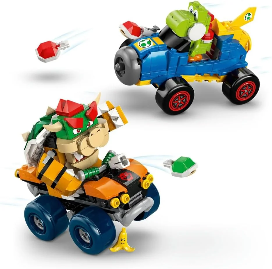 لگو سوپر ماریو: ماریو کارت - اسباب بازی قلعه باوزر - مجموعه تعاملی با 2 ماشین و 4 فیگور شامل یوشی - هدیه گیمر برای پسران و دختران 9 سال به بالا - 72039 لگو سوپر ماریو: ماریو کارت - اسباب بازی قلعه باوزر - مجموعه تعاملی با 2 ماشین و 4 فیگور شامل یوشی - هدیه گیمر برای پسران و دختران 9 سال به بالا - 72039