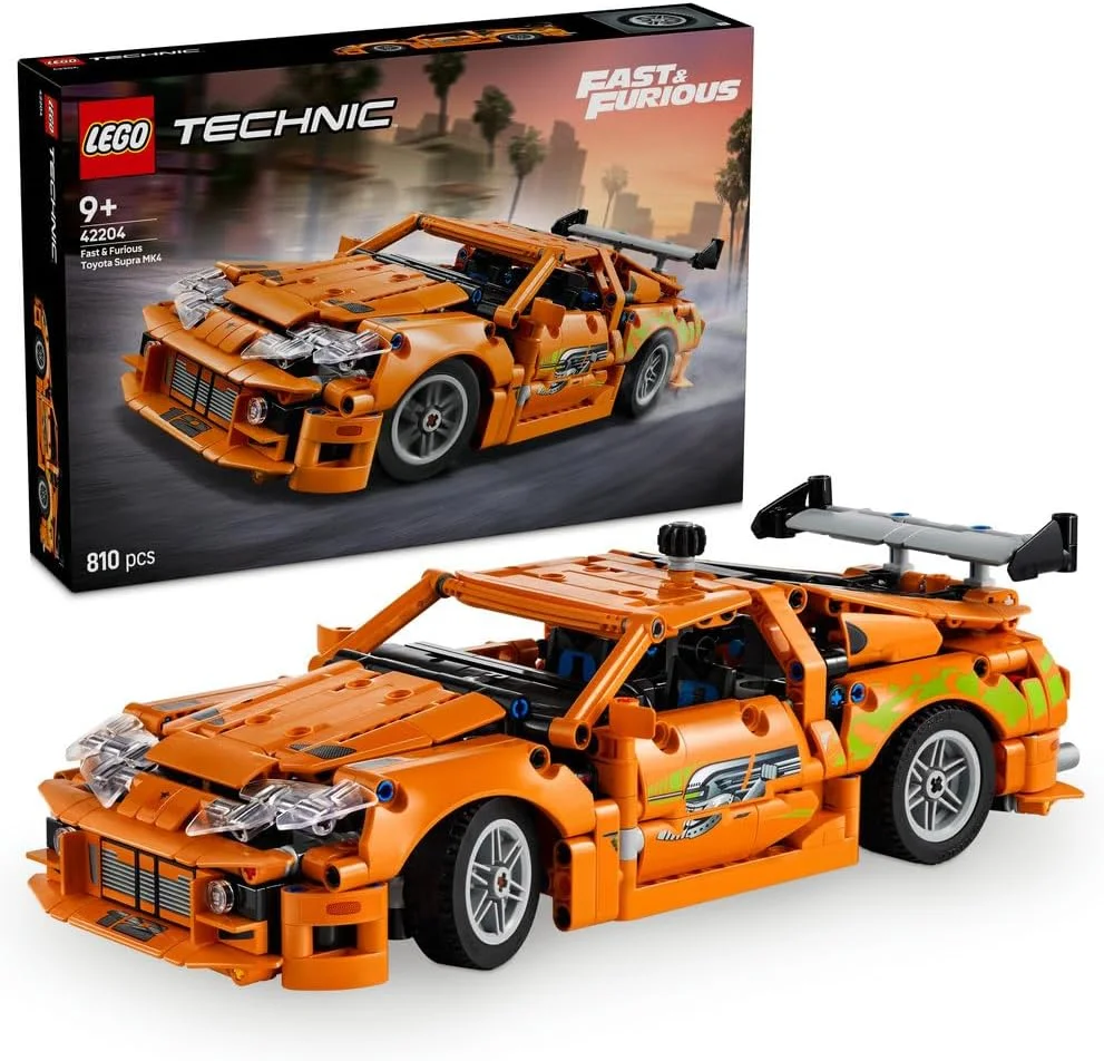 ماشین اسباب بازی LEGO Technic Fast and Furious Toyota Supra MK4 - موتور 6 سیلندر و درهای بازشو - کیت های مدل برای پسران و دختران 9+ ساله یا طرفداران بزرگسال موتوراسپرت - ایده هدیه تولد - 42204 ماشین اسباب بازی LEGO Technic Fast and Furious Toyota Supra MK4 - موتور 6 سیلندر و درهای بازشو - کیت های مدل برای پسران و دختران 9+ ساله یا طرفداران بزرگسال موتوراسپرت - ایده هدیه تولد - 42204