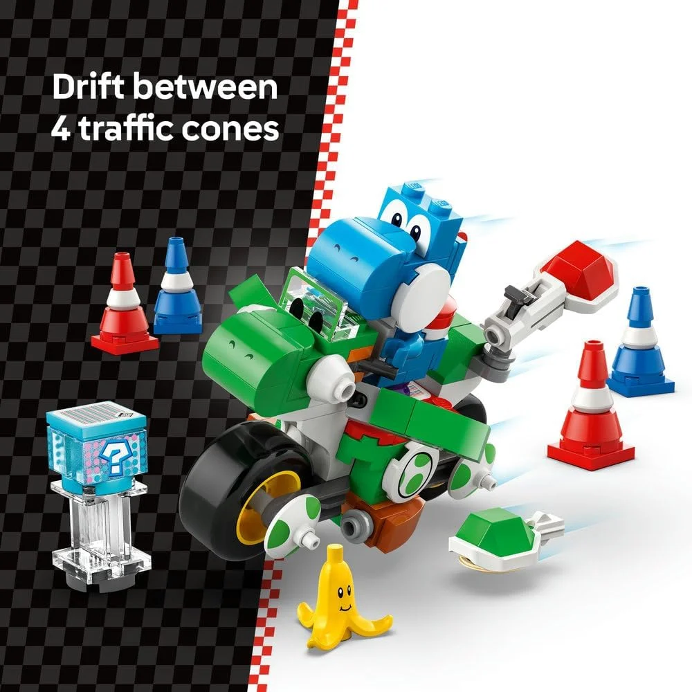 لگو سوپر ماریو: ماریو کارت – مجموعه موتور یوشی، اسباب بازی ساختنی برای پسران و دختران 7 سال به بالا، با فیگور شخصیت برای بازی مستقل، ایده هدیه تولد برای گیمرها 72031 لگو سوپر ماریو: ماریو کارت – مجموعه موتور یوشی، اسباب بازی ساختنی برای پسران و دختران 7 سال به بالا، با فیگور شخصیت برای بازی مستقل، ایده هدیه تولد برای گیمرها 72031