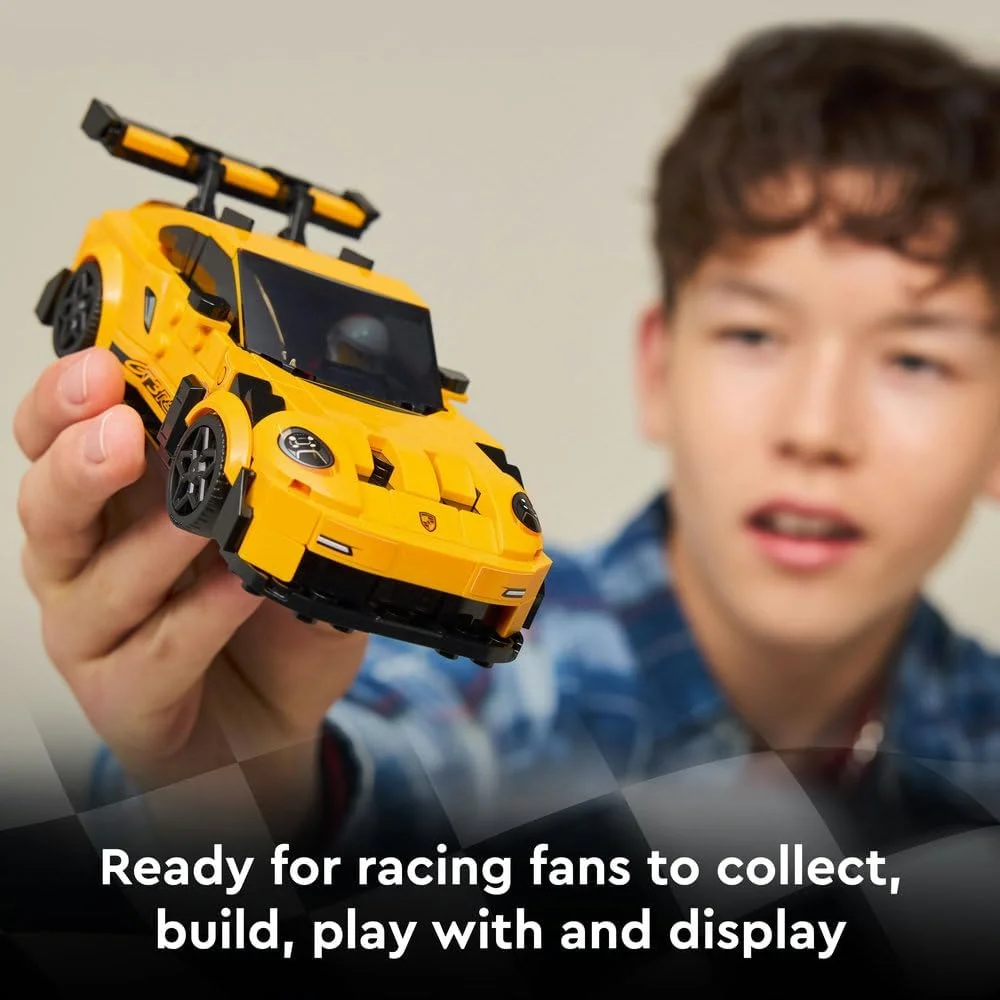 لگو قهرمانان سرعت پورشه 911 GT3 RS - مدل ماشین اسباب بازی با مینی فیگور راننده - هدیه تولد برای پسران بالای 9 سال - 77239 لگو قهرمانان سرعت پورشه 911 GT3 RS - مدل ماشین اسباب بازی با مینی فیگور راننده - هدیه تولد برای پسران بالای 9 سال - 77239