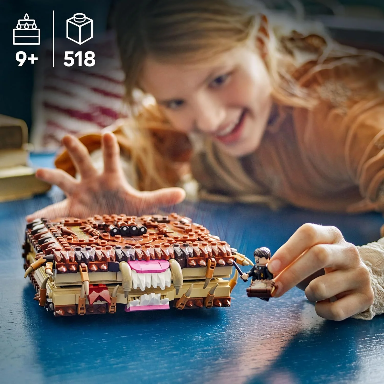 لگو هری پاتر کتاب هیولای گازگیر – اسباب بازی تعاملی با موتور عقب کشیدنی و دهان گازگیر – شامل مینی فیگور نویل لانگ باتم - هدیه برای پسران، دختران و طرفداران 9 سال به بالا - 76449 لگو هری پاتر کتاب هیولای گازگیر – اسباب بازی تعاملی با موتور عقب کشیدنی و دهان گازگیر – شامل مینی فیگور نویل لانگ باتم - هدیه برای پسران، دختران و طرفداران 9 سال به بالا - 76449